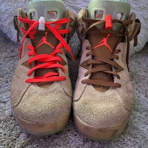 Nike Jordan Travis Scott British khaki size 10.